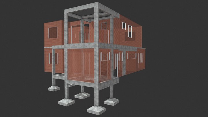 ETAPAS DE OBRA - DEMOLIR CONSTRUIR 3D Model