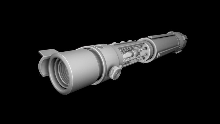 Light saber 3D Model