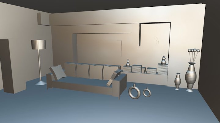 Interior Room 3D Model