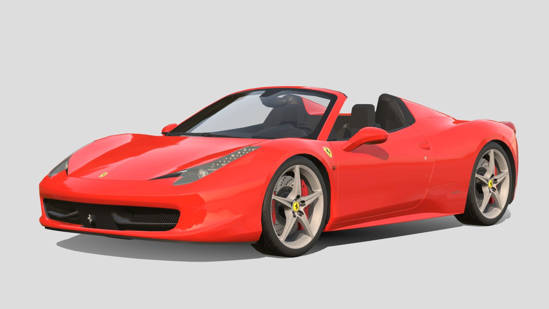 2013 Ferrari 458 Spider - Download Free 3D model by OUTPISTON [3daba41 ...