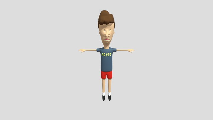 Butt-head 3D Model