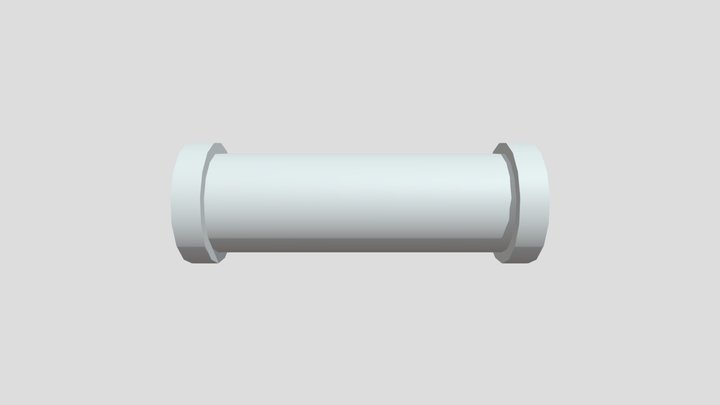 Straight Pipe 2 3D Model