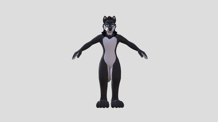 Wolf 3D Model