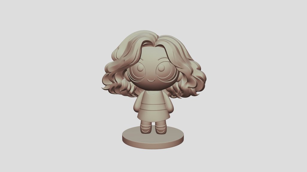 Curly Hair Cutie