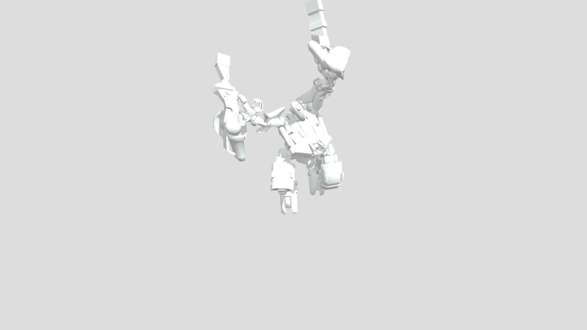 Happy Robot - Download Free 3D model by Zijun99 [3dada37] - Sketchfab