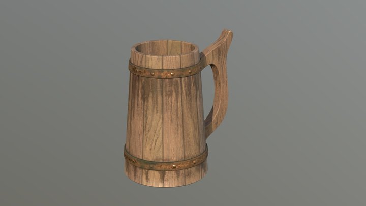 Tavern mug 3D Model