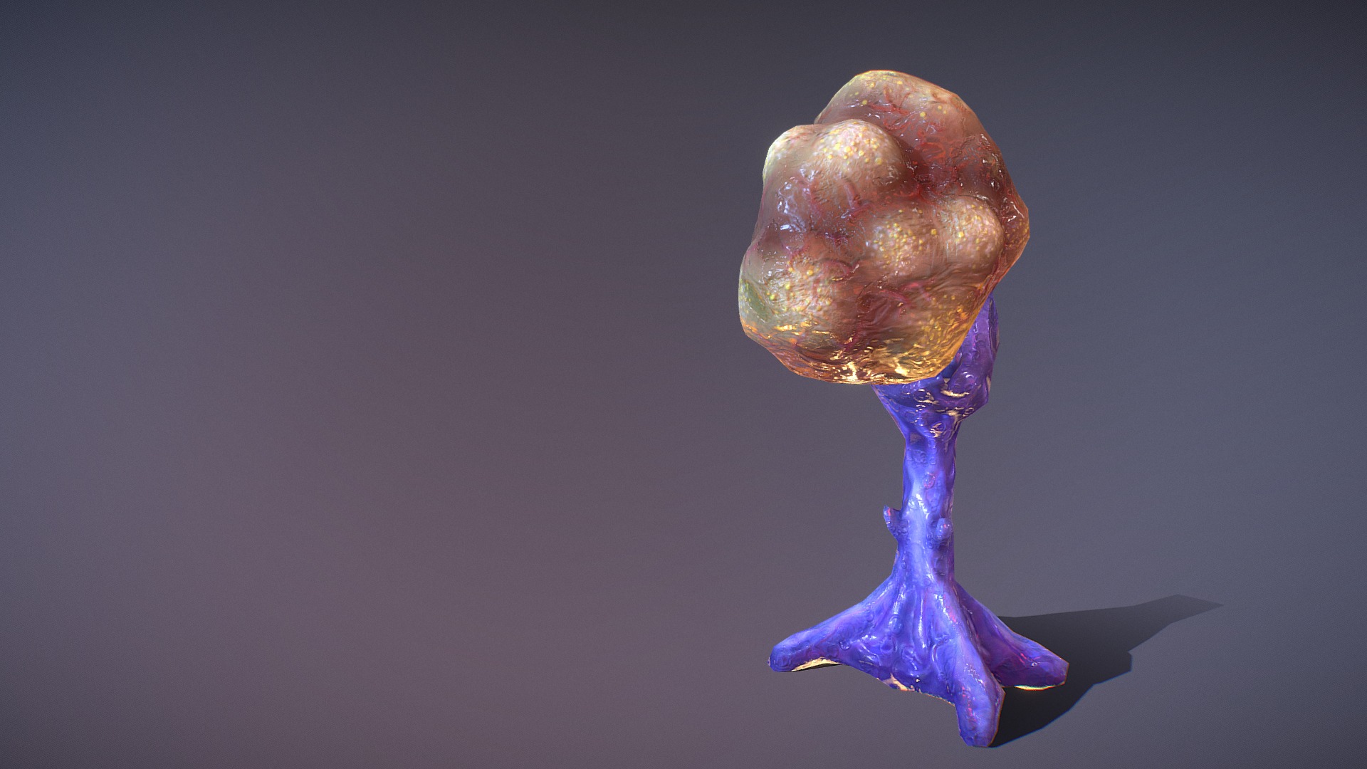 3D model Sack Final Poly - This is a 3D model of the Sack Final Poly. The 3D model is about a jellyfish in the water.