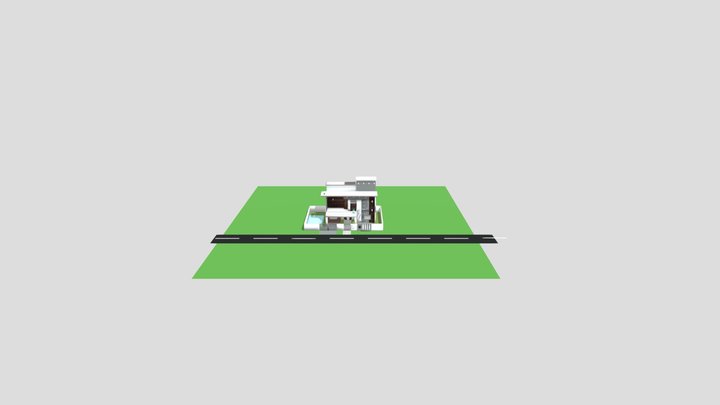 3D Exterior Design 3D Model