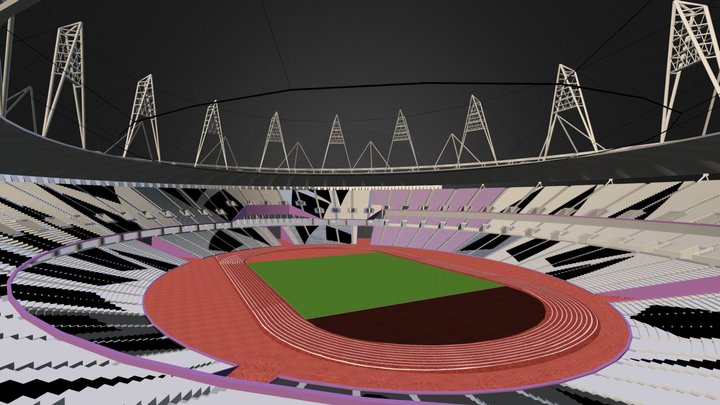 London2012 Olympic Stadium 3D Model