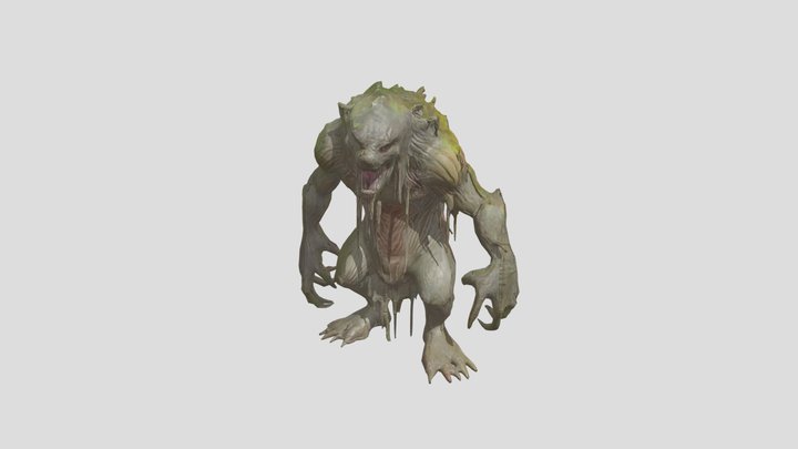 Swamp Behemoth 3D Model