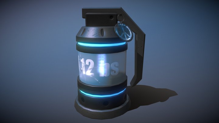 SF Grenade 3D Model