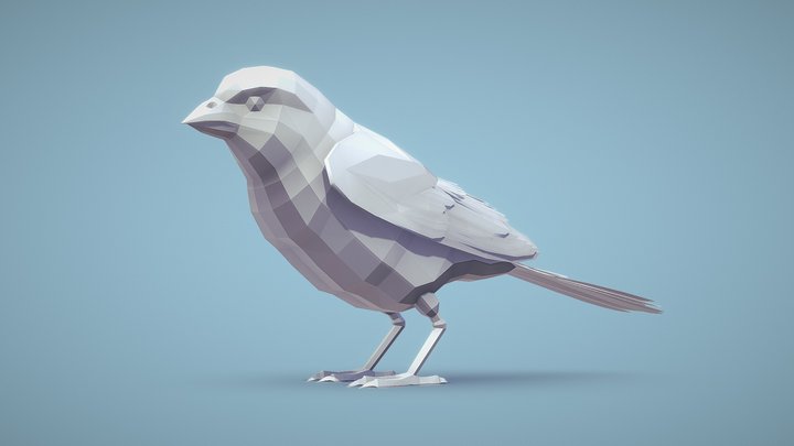Sparrow WIP 3D Model