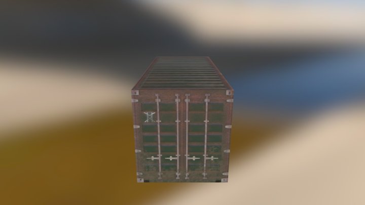 Shipping Cointainer 3D Model