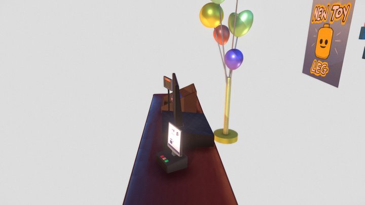 Counter_2 3D Model