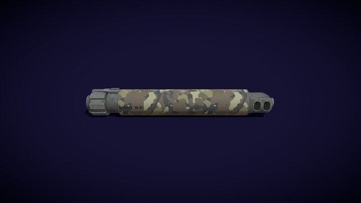 Silencer 3D Model