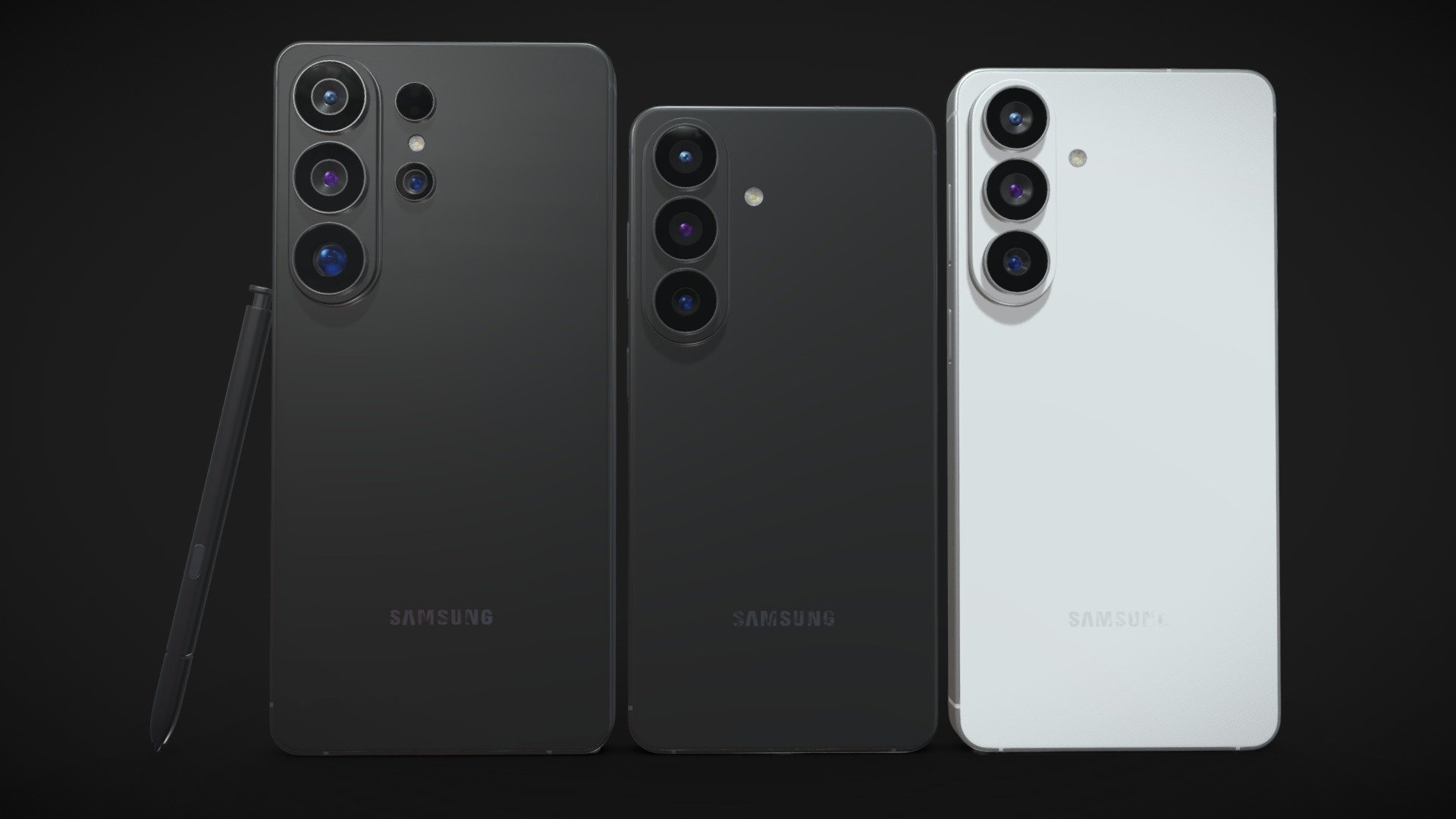 Samsung Galaxy S26 And S26 Plus And S26 Ultra V1 - 3D model by madMIX ...