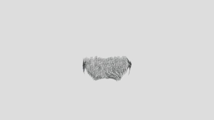Male Hairs Cards – Gratis 3D-model STL