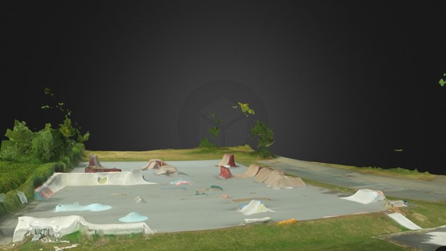 Skatepark 3D Model
