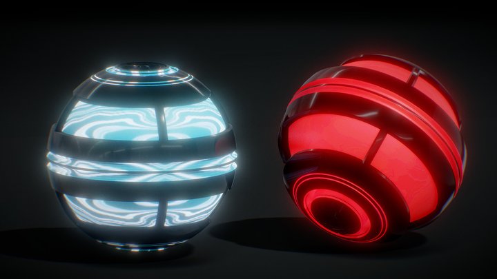SB-512 Smart Grenades 3D Model