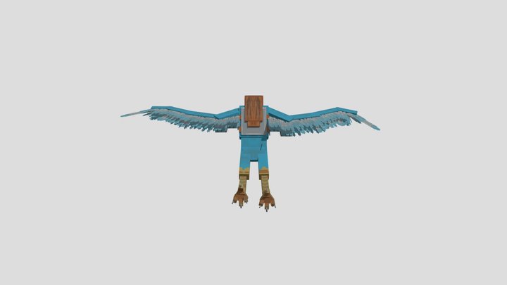 Harpy Minecraft 3D Model