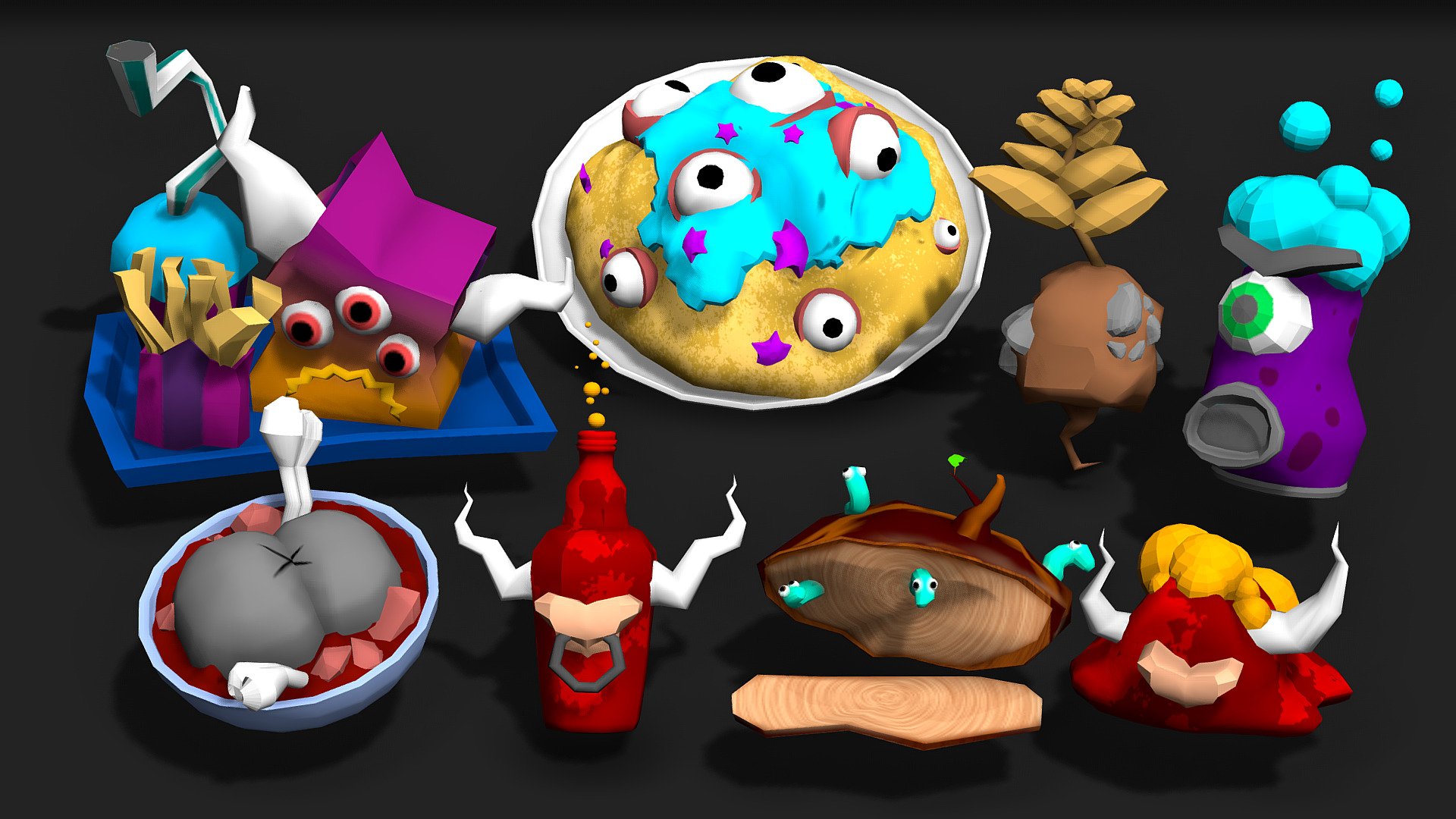 "Scoo-King" Game Assets