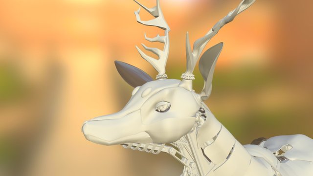 Mechanic Deer 3D Model
