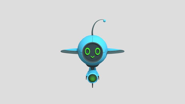 Minion Rush - Shrink Ray Drone 3D Model