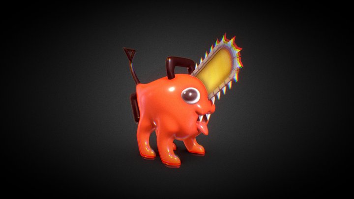 Pochita - ChainsawMan 3D Model
