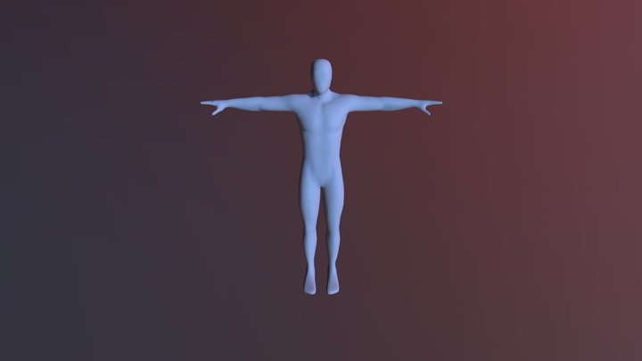 Human body 3D Model