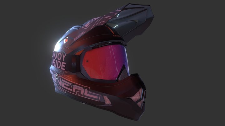 Oneal3 Series N Goggle 3D Model