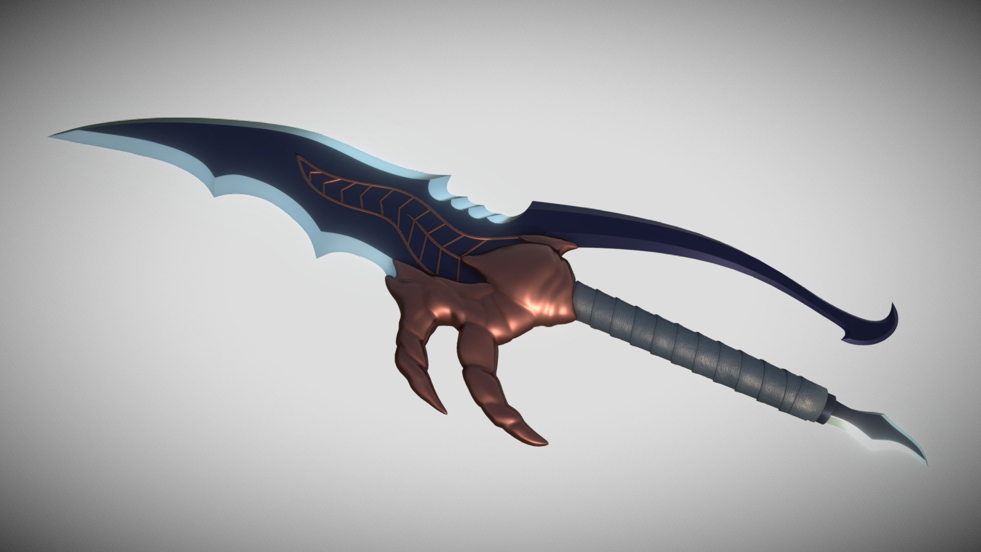 Solo Leveling Dagger Kasaka's Venom Fang - 3D model by barsoomerian ...