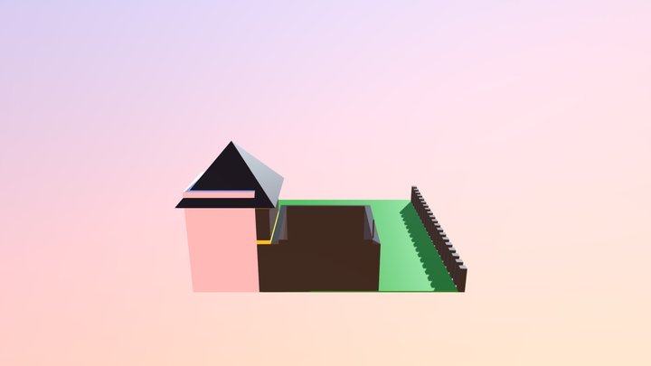 Haus Und Garage 3D Model