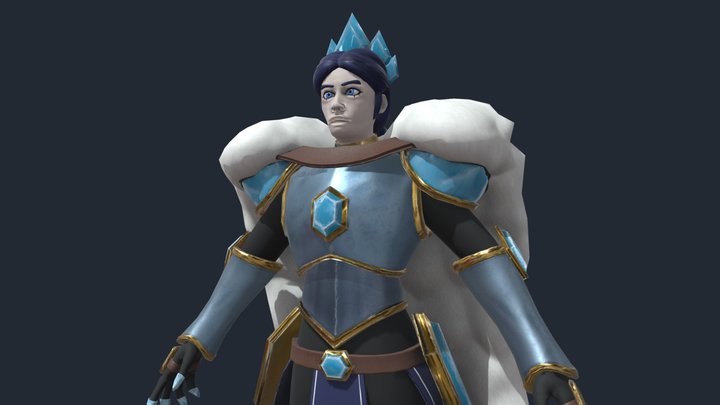 Yelena, Queen of Winter – Kostenloses 3D-Modell STL