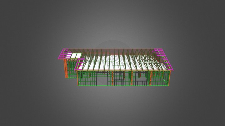 TRUSS DESIGN - LOT 202 TAMAOTA TERRACE 3D Model
