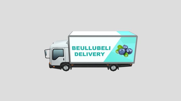 Beullubeli Delivery Truck 3D Model