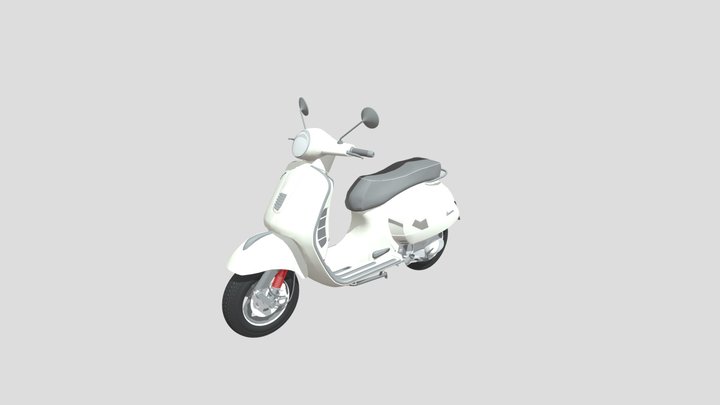 Vespa 3D Model