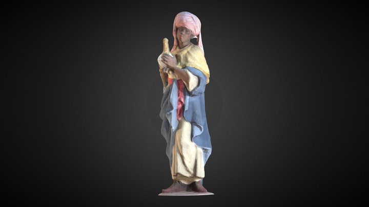 Rey_Negro-04 3D Model