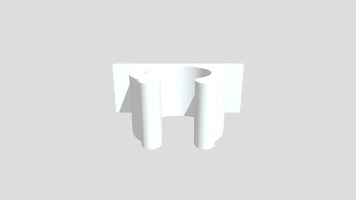 Broom/Mop Clip 3D Model