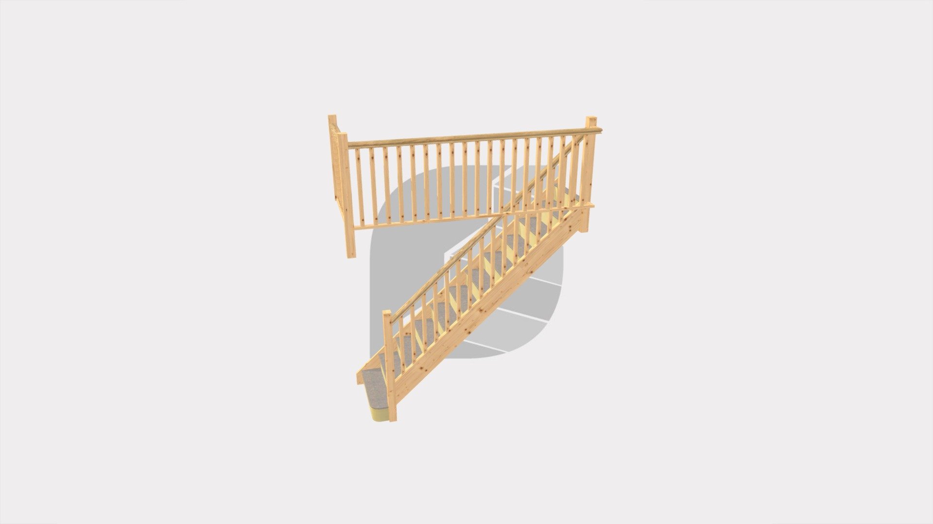 Straight Staircase