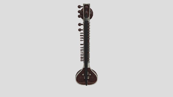 Sitar – Modèle 3D gratuit STL