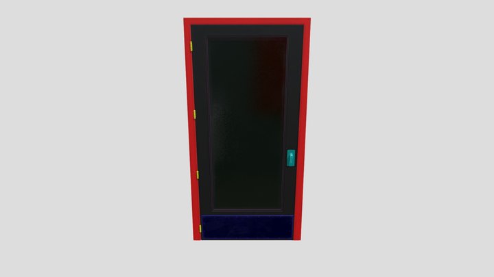 Single Glass Door Industrial