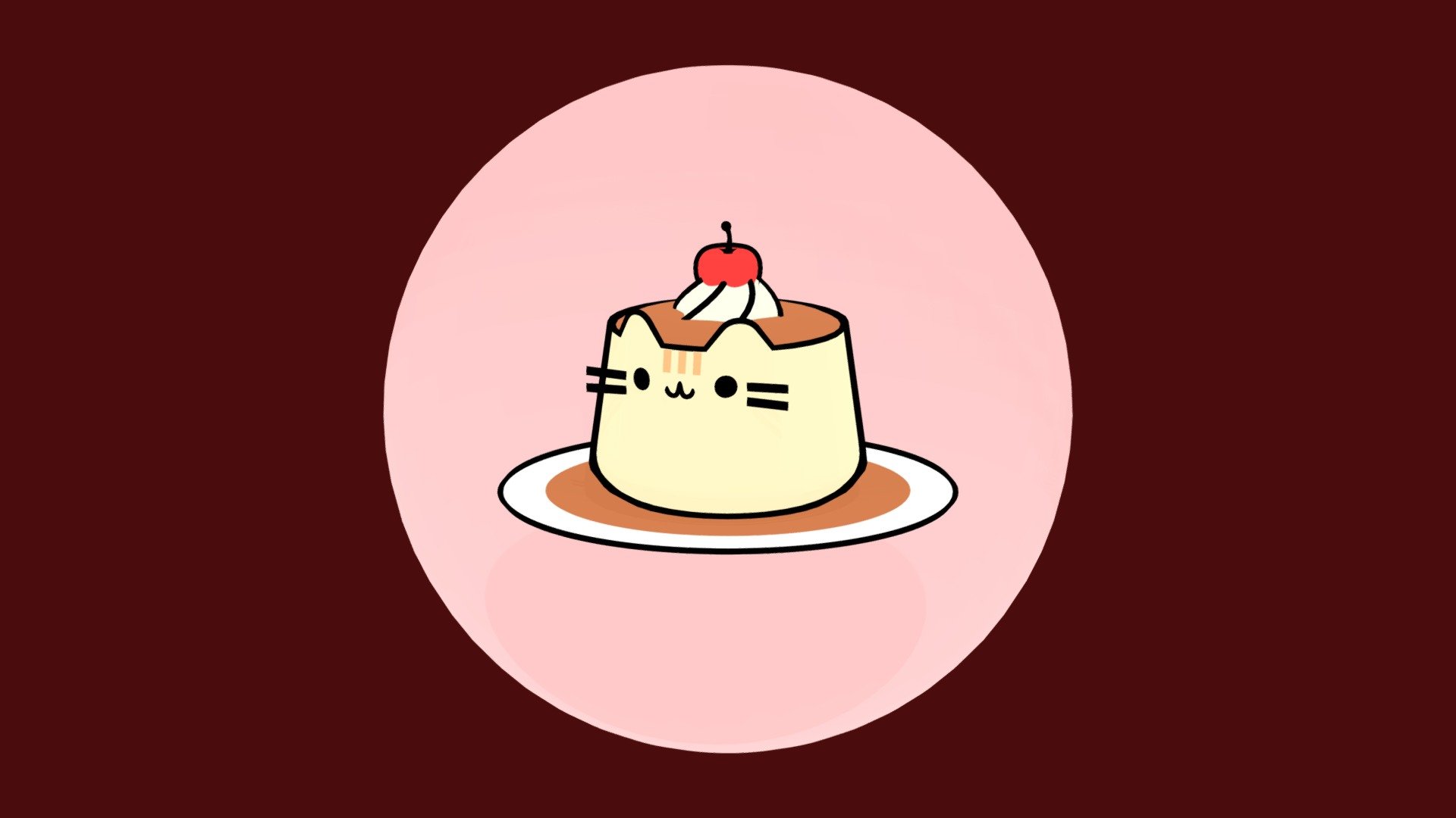 Pusheen Pudding - 3D model by Tin Pui-yiu (@TinPuiYiu) [3dc2613 ...