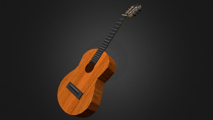 Mi primera guitarra 3D Model