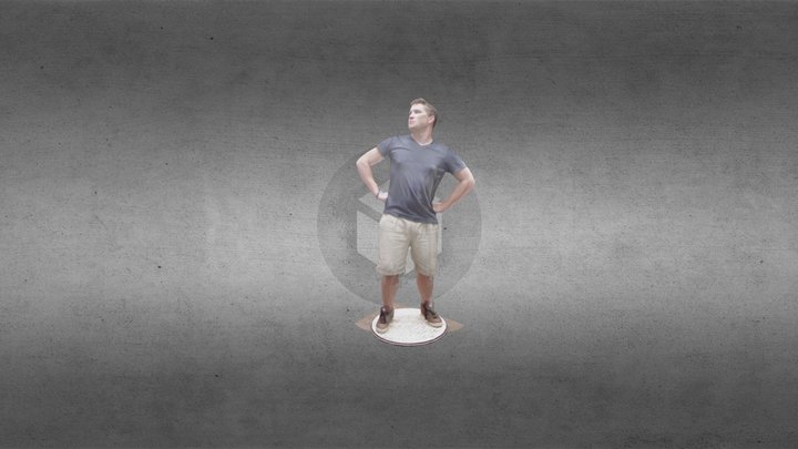 Logan_Pose 3D Model