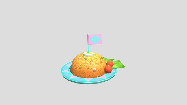 [Neko-Tomo] Chicken Rice – Modello 3D gratuito STL