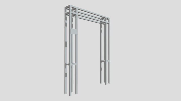 Garden Arbor 3D Model