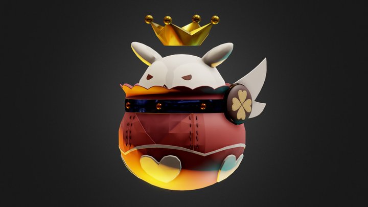 Dodoco King - Genshin Impact 3D Model