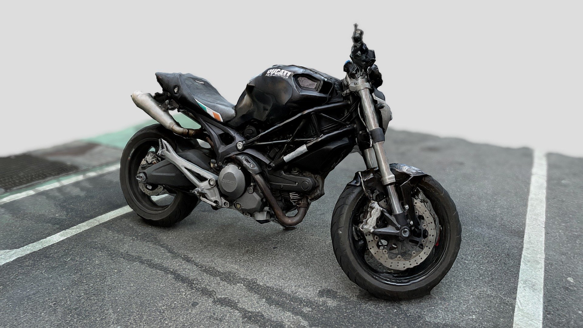 Ducati motorbike