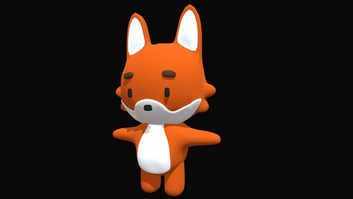 Fox 3D Model