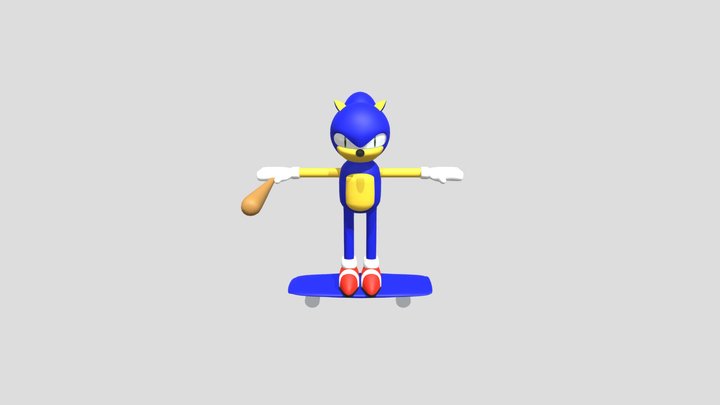 Pakistan Sonic 3D Model